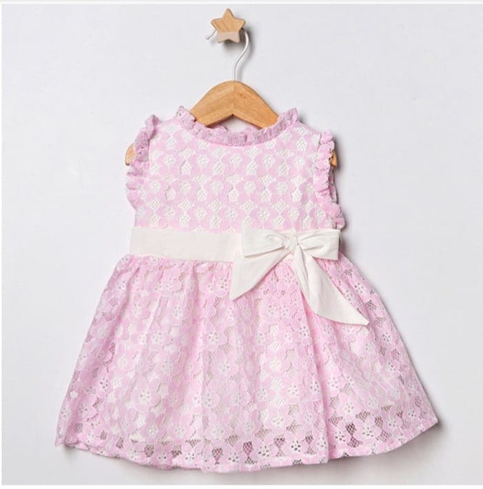Baby Girl - Tie - Dress