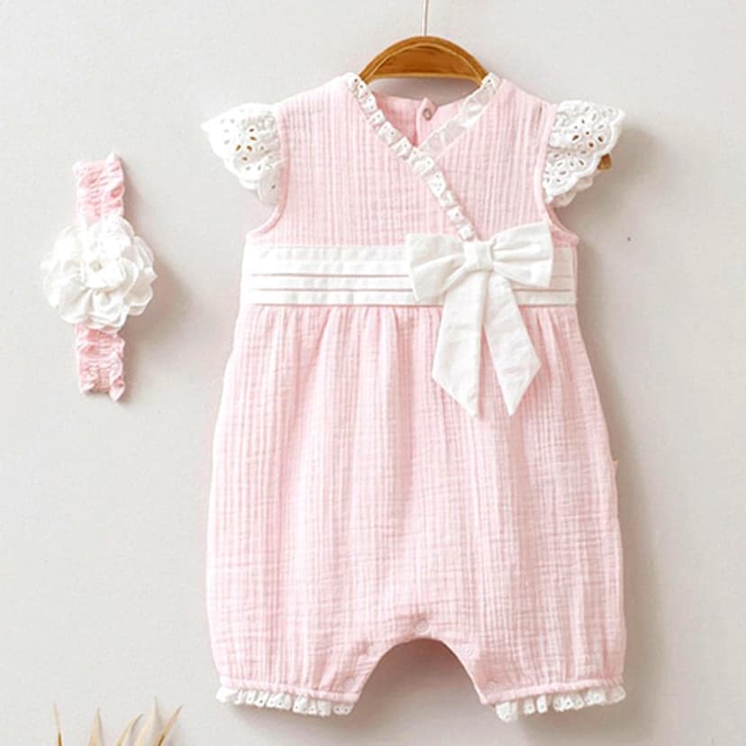Baby Girl - Dress With Baby Bond