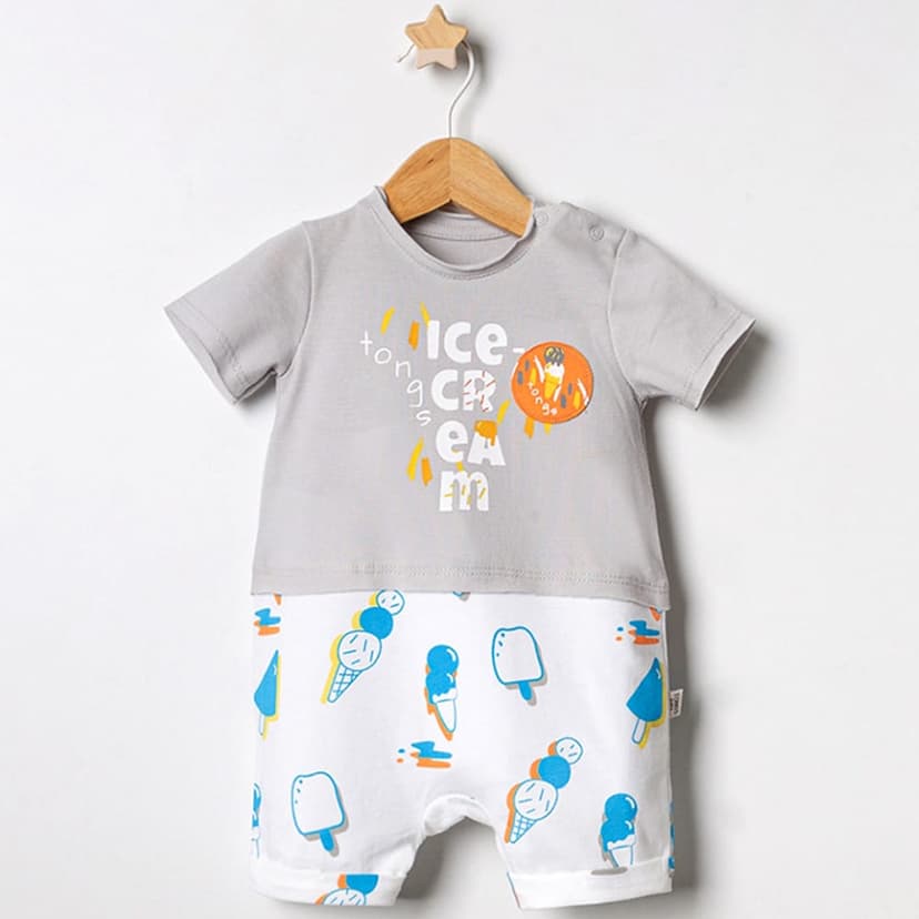 Baby Boy - Ice Cream - Overall