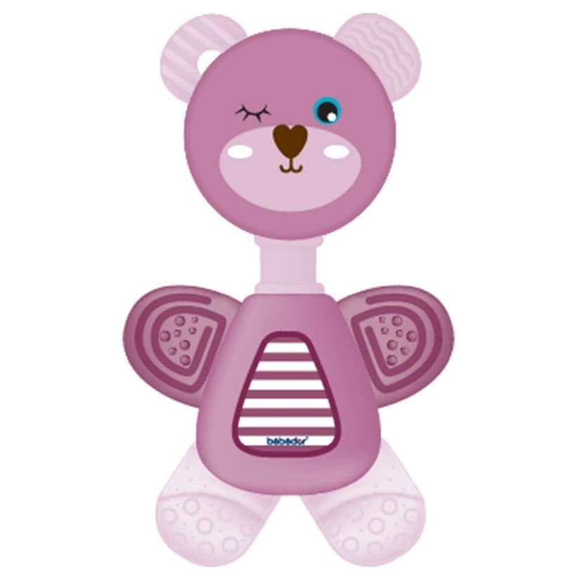 BEBEDOR Rattle Juicy Baby Teether Cute Teddy